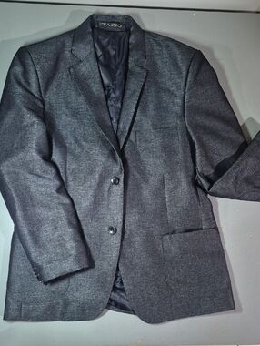 Tazio Kids Charcoal Gray Suit
